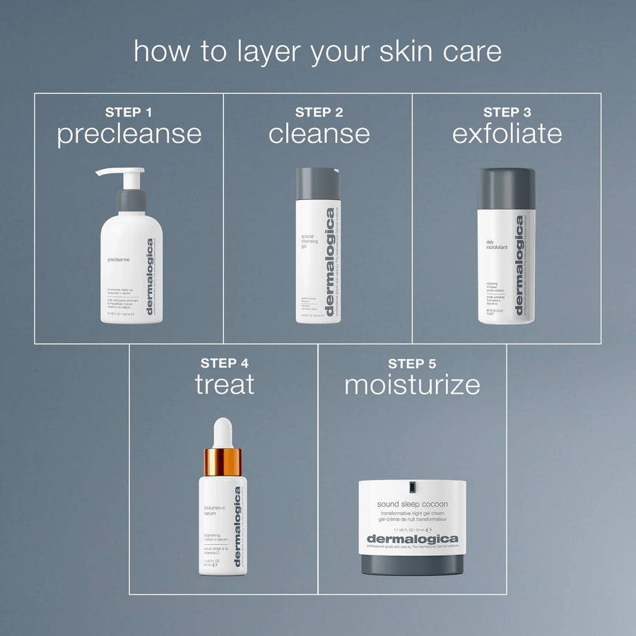 dermalogica moisturisers sound sleep cocoon night gel-cream