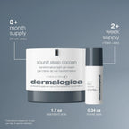dermalogica moisturisers sound sleep cocoon night gel-cream