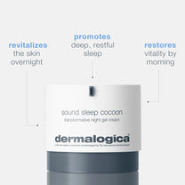 dermalogica moisturisers 50ml sound sleep cocoon night gel-cream