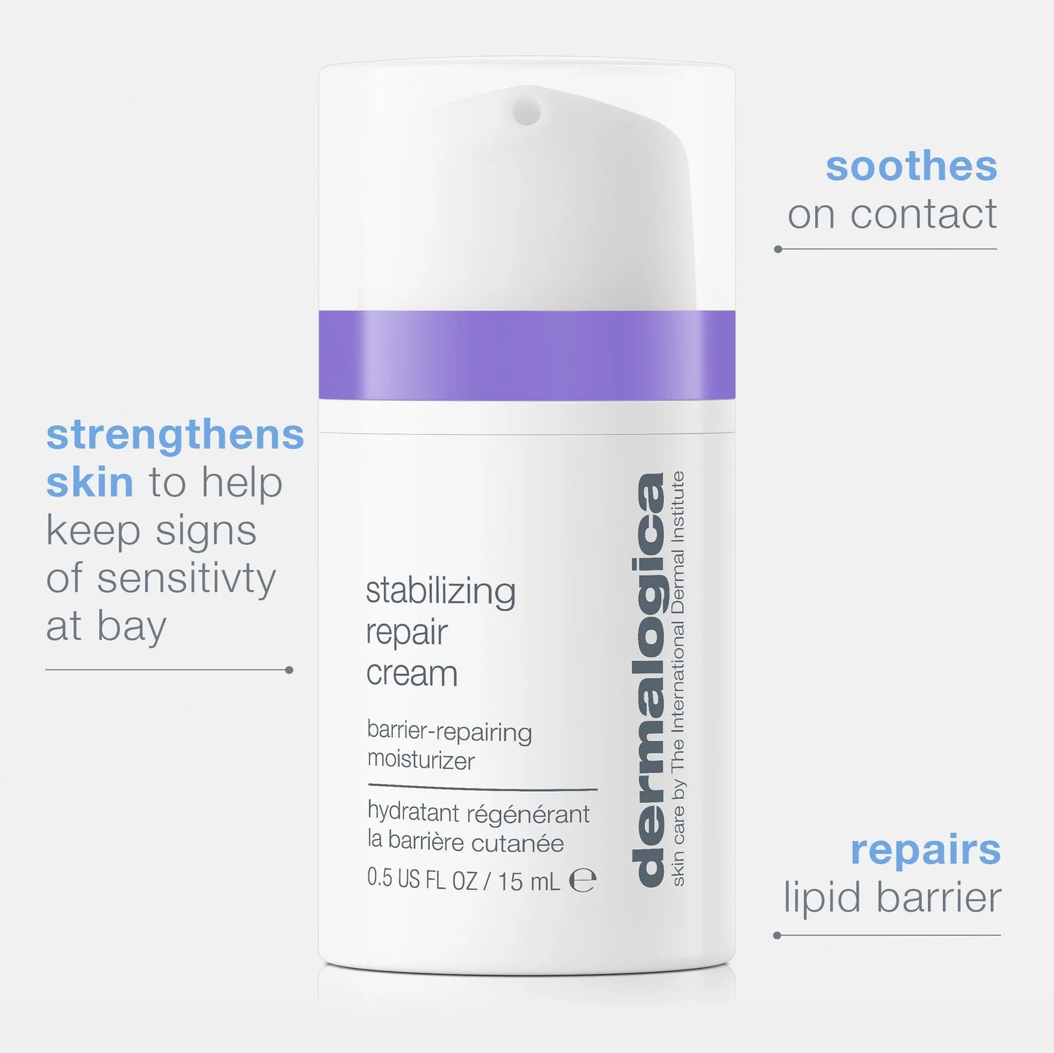 dermalogica moisturisers 15ml stabilizing repair cream