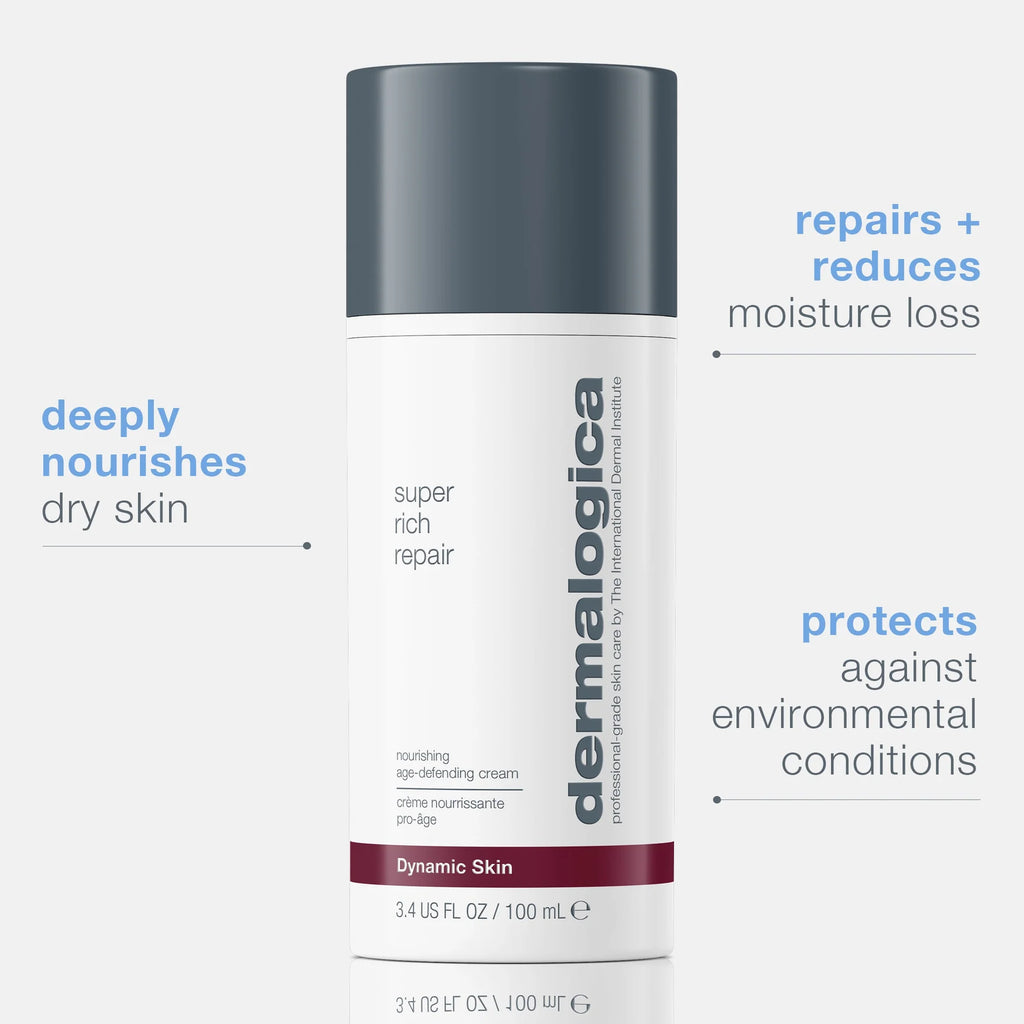 dermalogica moisturisers 100ml super rich repair moisturiser