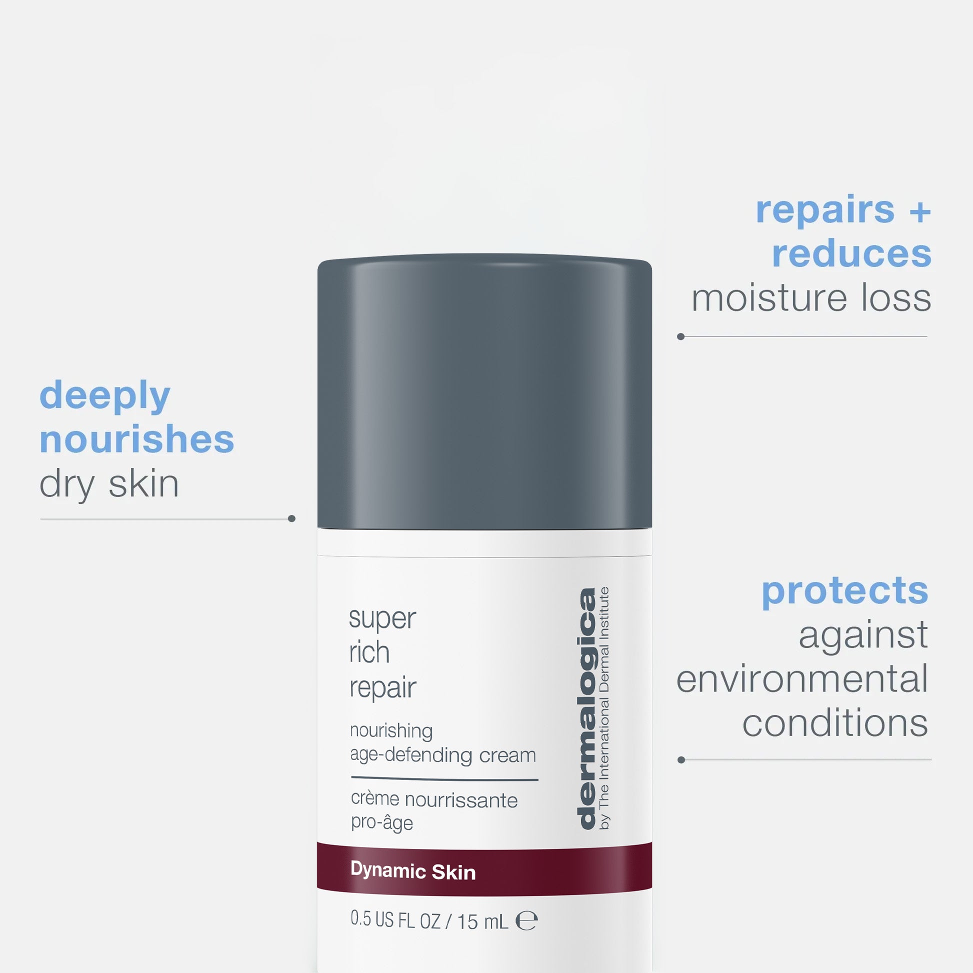 dermalogica moisturisers 15ml super rich repair moisturiser