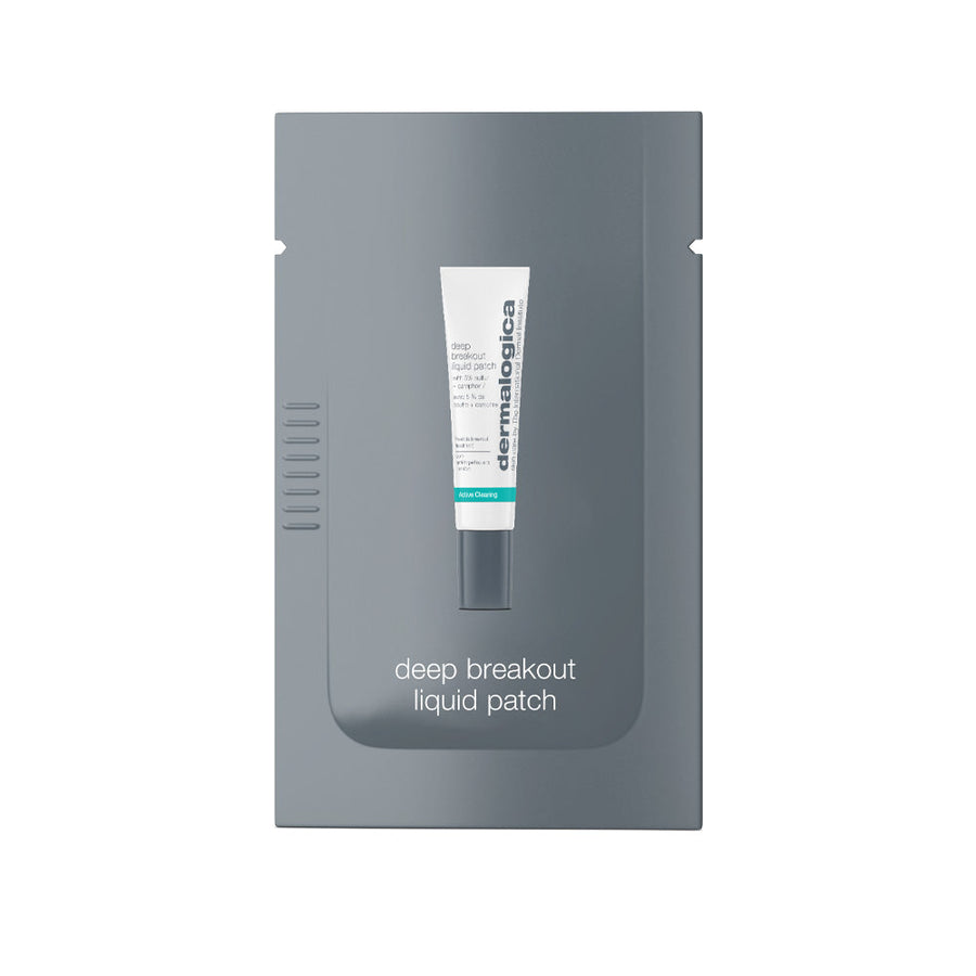 dermalogica sample 4 pack NEW deep breakout liquid patch (4 samples)