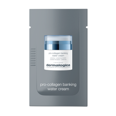 dermalogica sample pro-collagen banking water cream (pack of 4 samples)