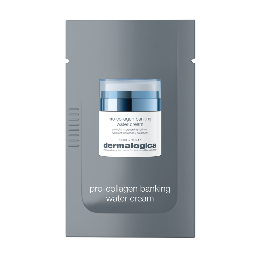 dermalogica sample pro-collagen banking water cream (pack of 4 samples)