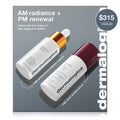 dermalogica skin kits and sets kit AM radiance + PM renewal