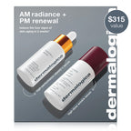 dermalogica skin kits and sets kit AM radiance + PM renewal