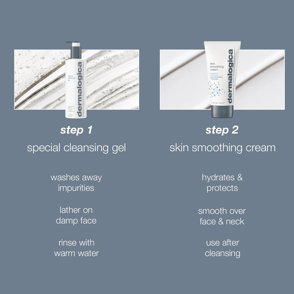 dermalogica skin kits and sets cleanse and hydrate kit