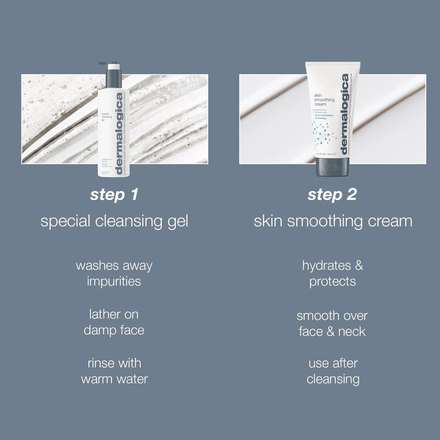 dermalogica skin kits and sets cleanse and hydrate kit