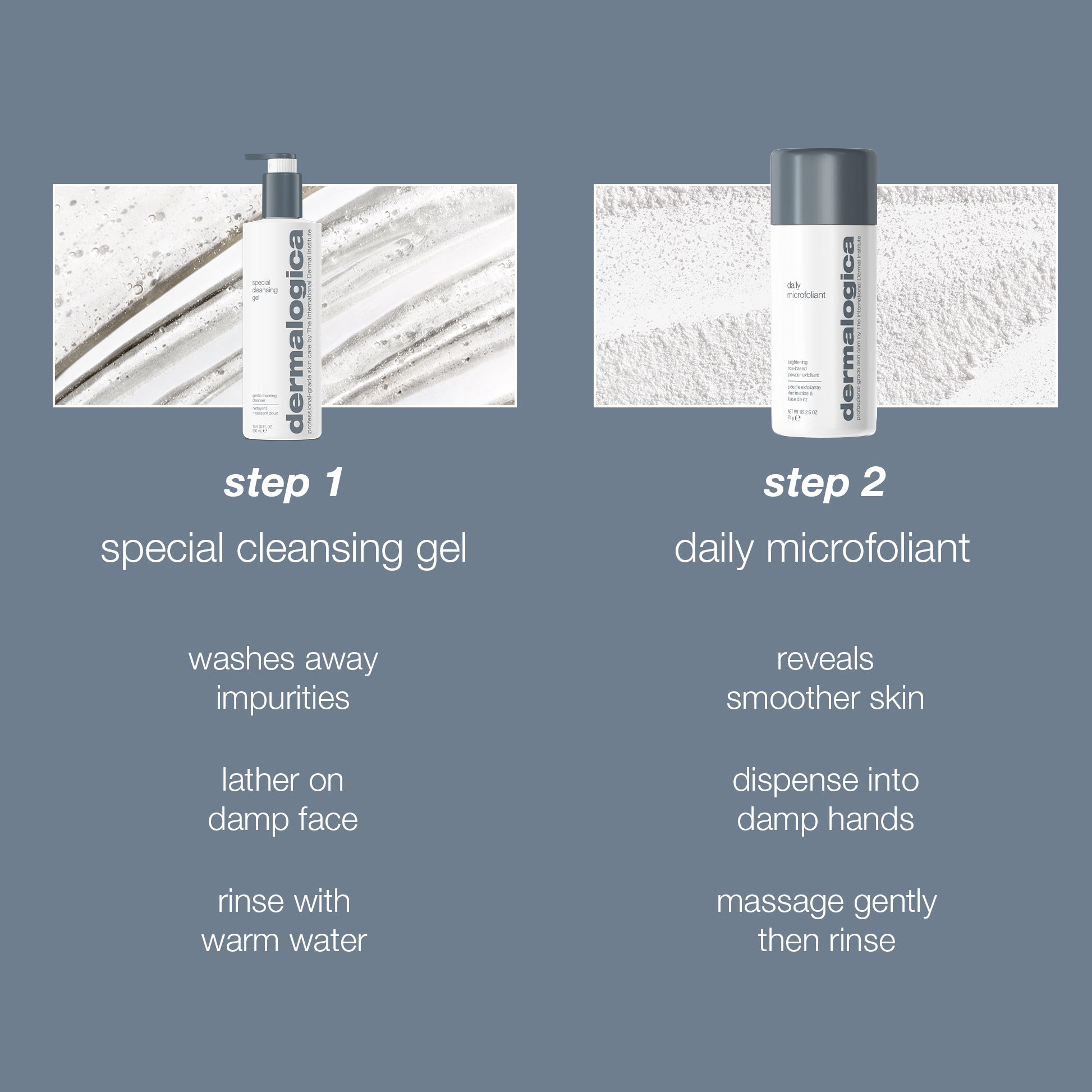 dermalogica skin kits and sets cleanse and smooth kit