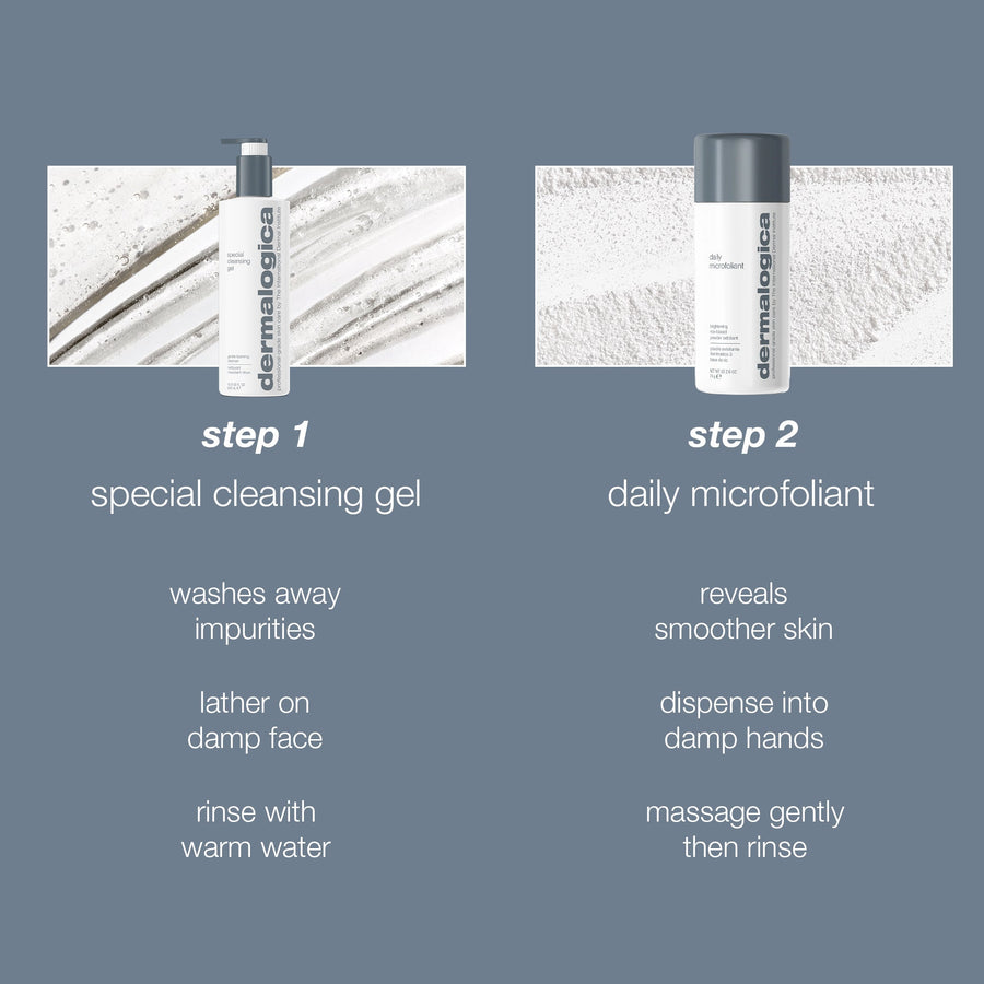 dermalogica skin kits and sets cleanse and smooth kit