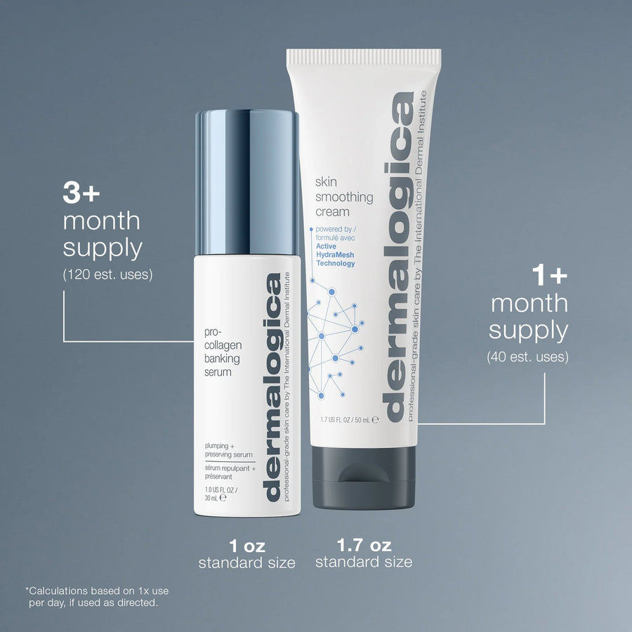 dermalogica skin kits and sets kit collagen preservation duo kit