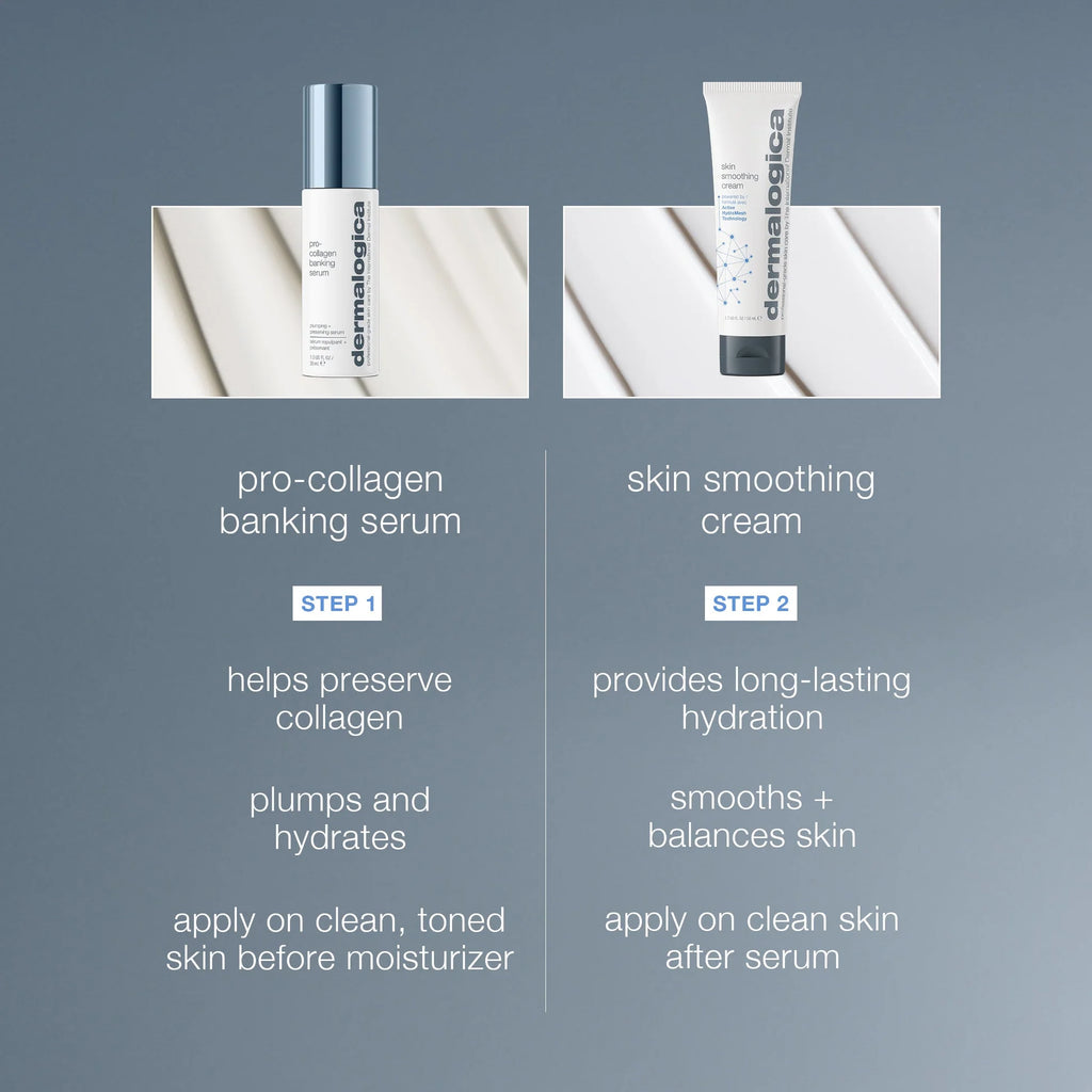 dermalogica skin kits and sets kit collagen preservation duo kit