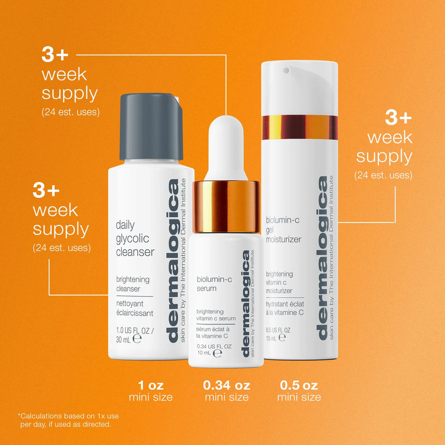 dermalogica skin kits and sets Kit daily brightness boosters kit