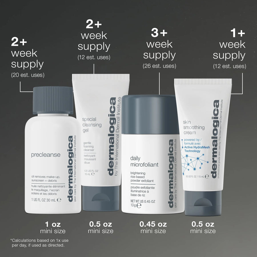 dermalogica skin kits and sets kit discover healthy skin kit