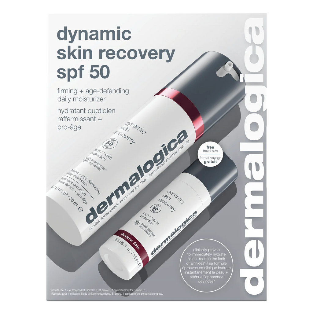 dermalogica skin kits and sets kit dynamic skin recovery SPF50 kit (free travel size)