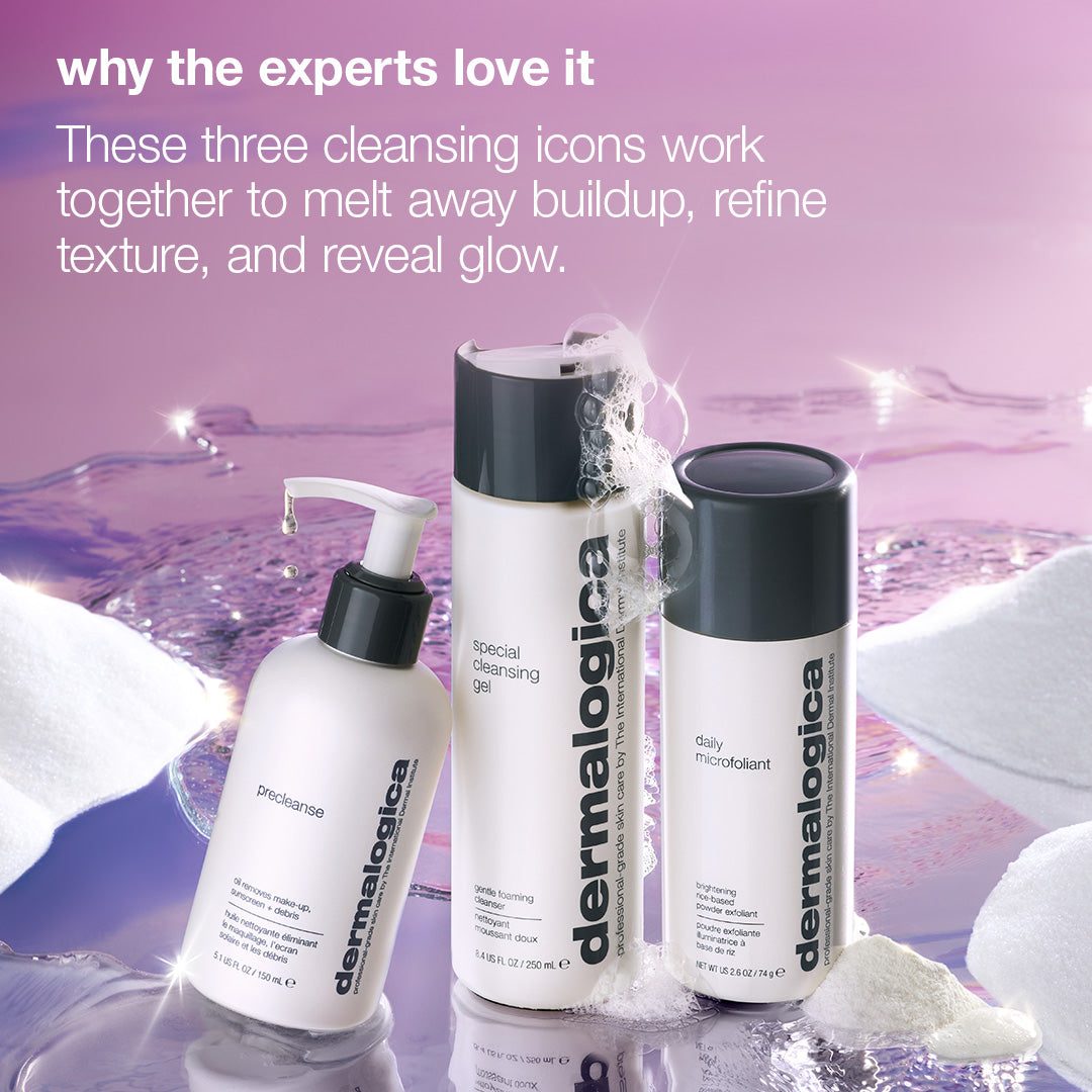 dermalogica skin kits and sets kit expert cleanse + glow kit