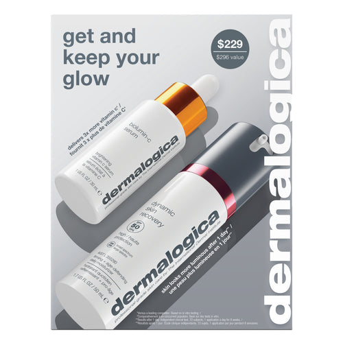 dermalogica skin kits and sets kit get and keep your glow