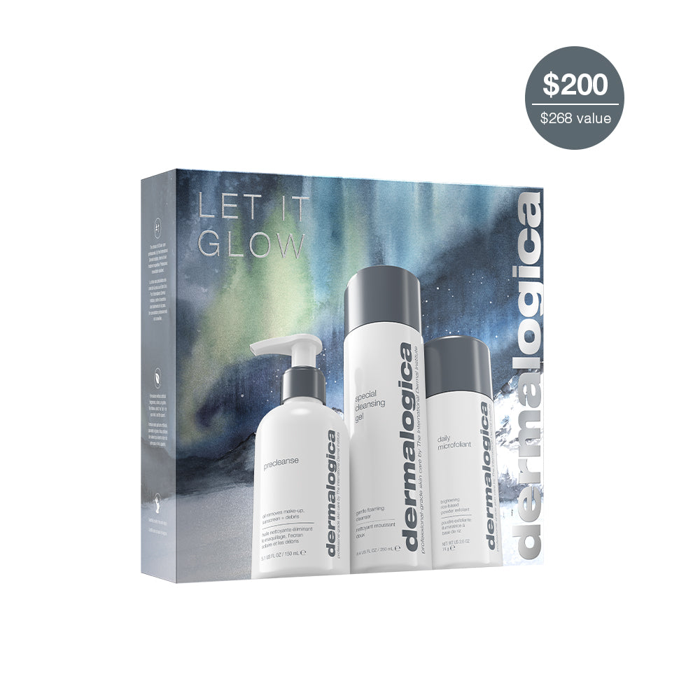 dermalogica skin kits and sets kit let it glow