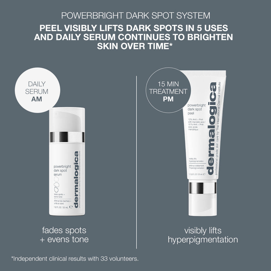 dermalogica skin kits and sets powerbright dark spot peel system