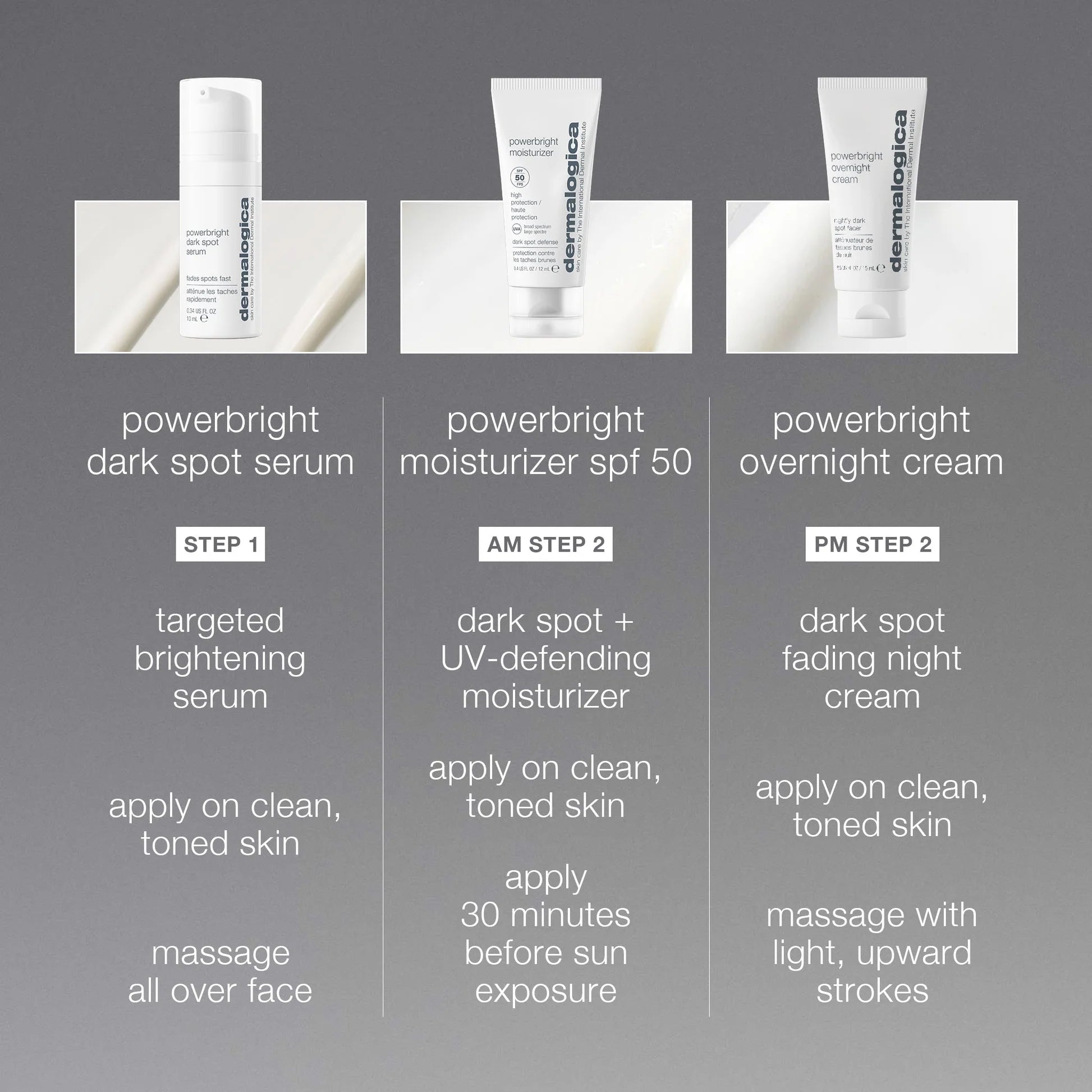 dermalogica skin kits and sets kit powerbright dark spot solutions kit