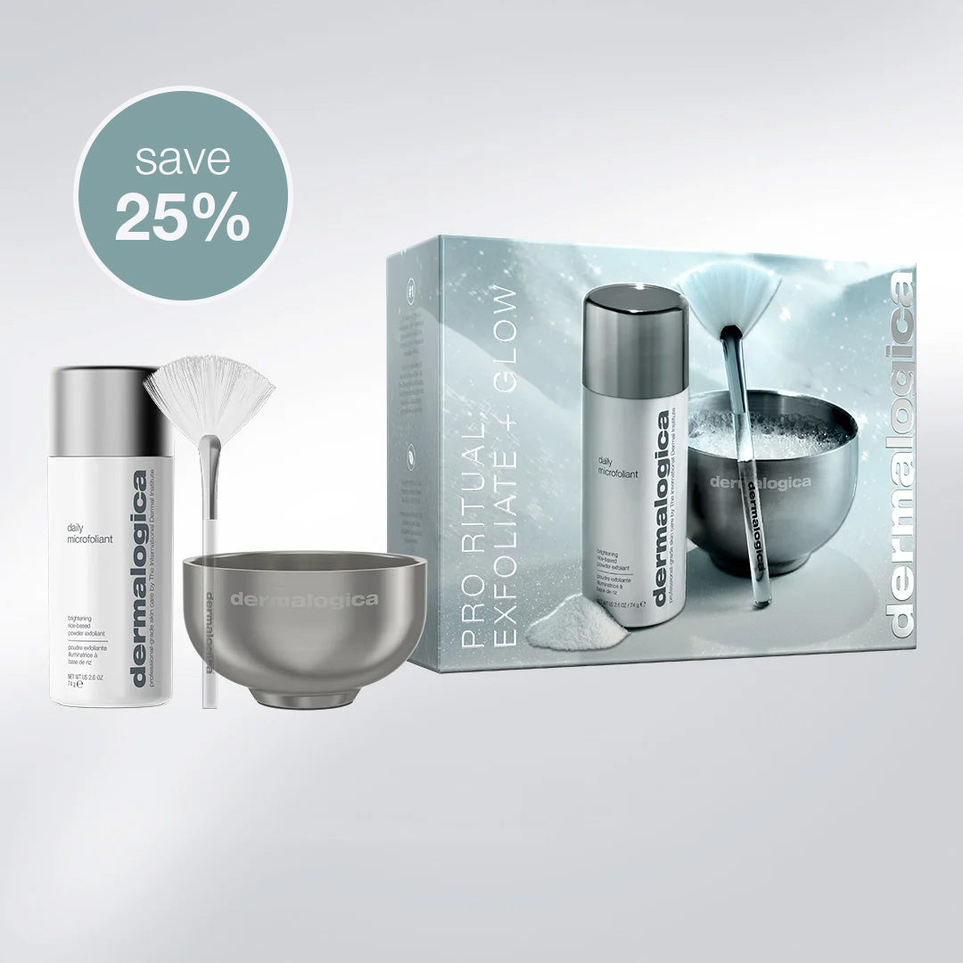 dermalogica skin kits and sets kit pro ritual: exfoliate + glow kit