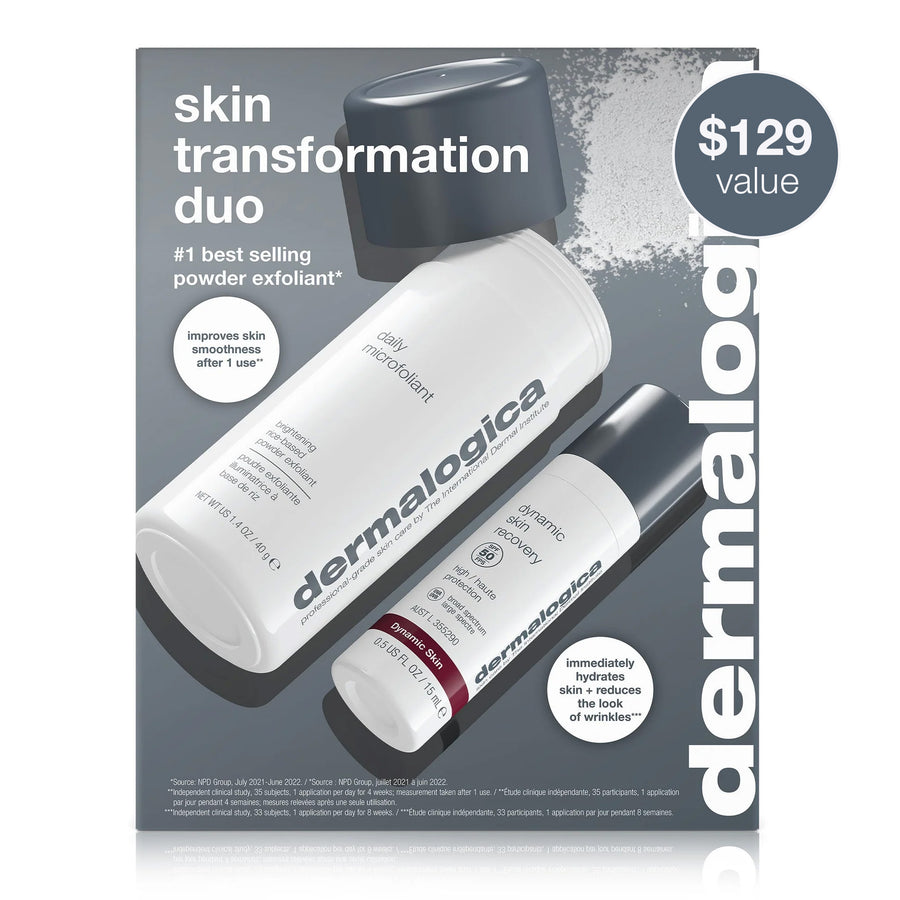 dermalogica skin kits and sets kit skin transformation duo
