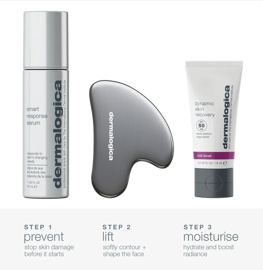 dermalogica skin kits and sets smart response serum kit (1 full size + 2 free gifts)