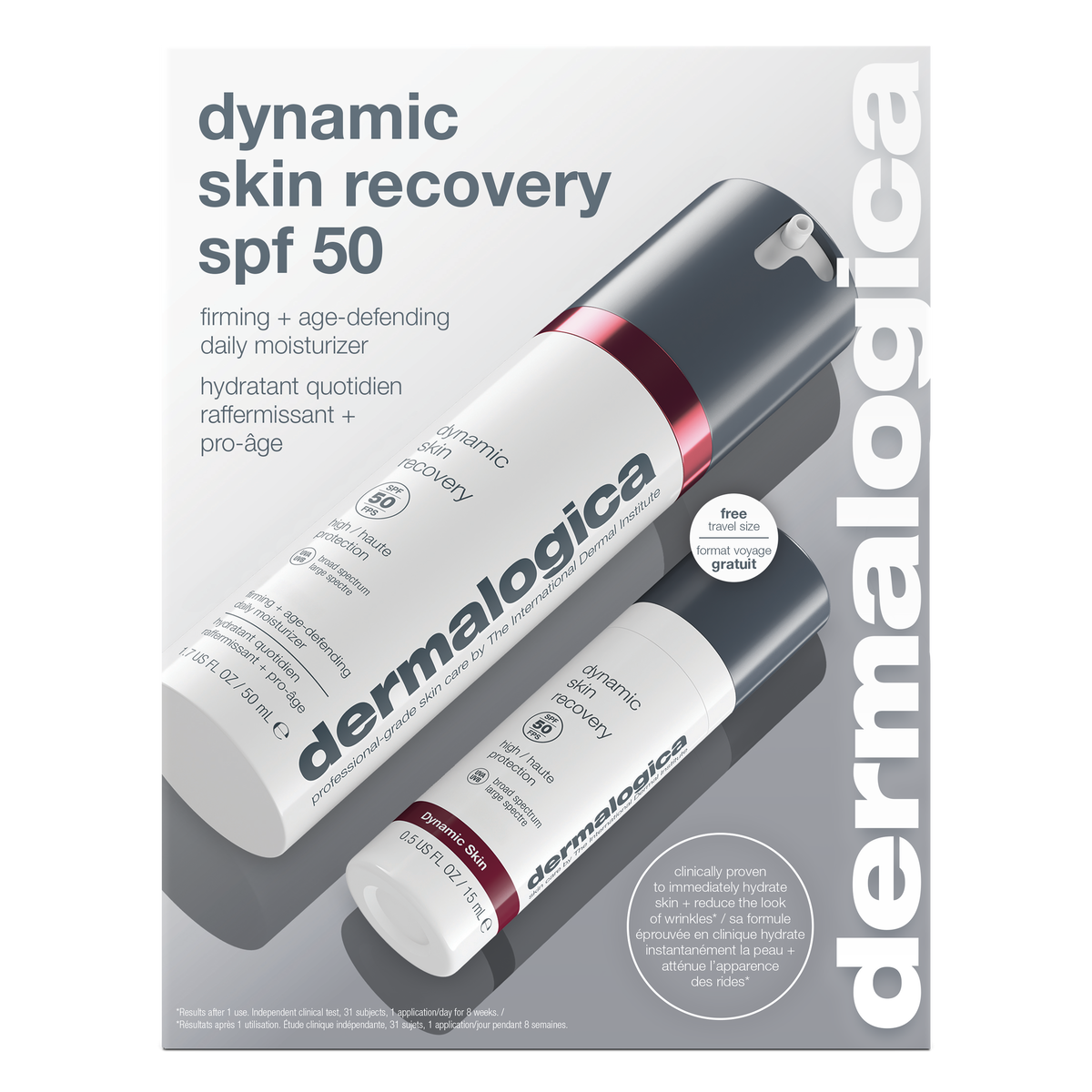 dermalogica spf dynamic skin recovery SPF50 (free travel size)