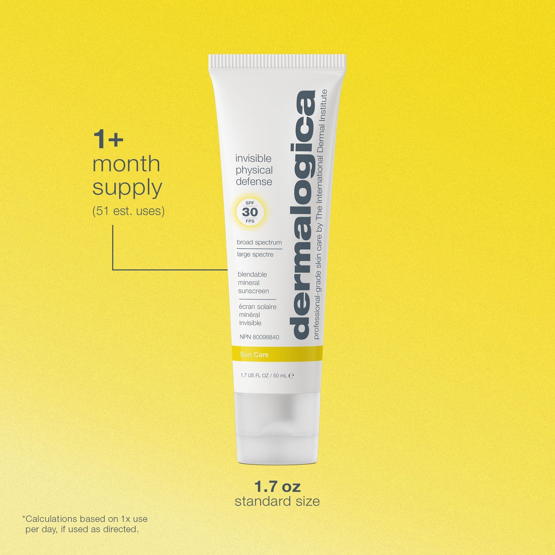 dermalogica spf 50ml invisible physical defense mineral sunscreen spf30