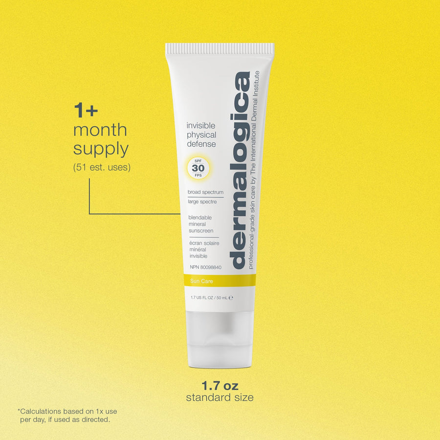 dermalogica spf 50ml invisible physical defense mineral sunscreen spf30