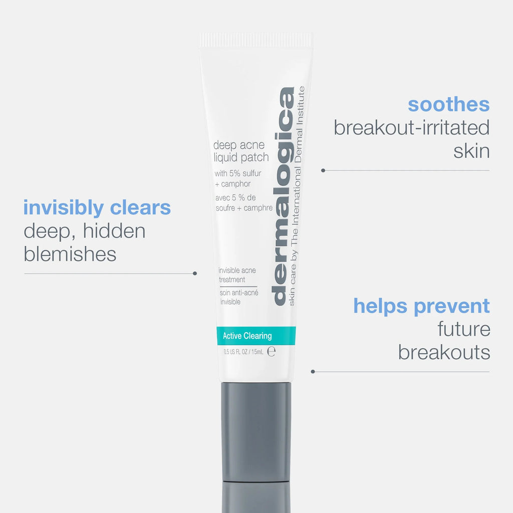 dermalogica targeted treatments 15ml deep breakout invisible liquid patch