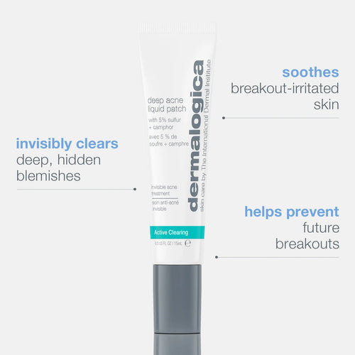 dermalogica targeted treatments 15ml deep breakout invisible liquid patch