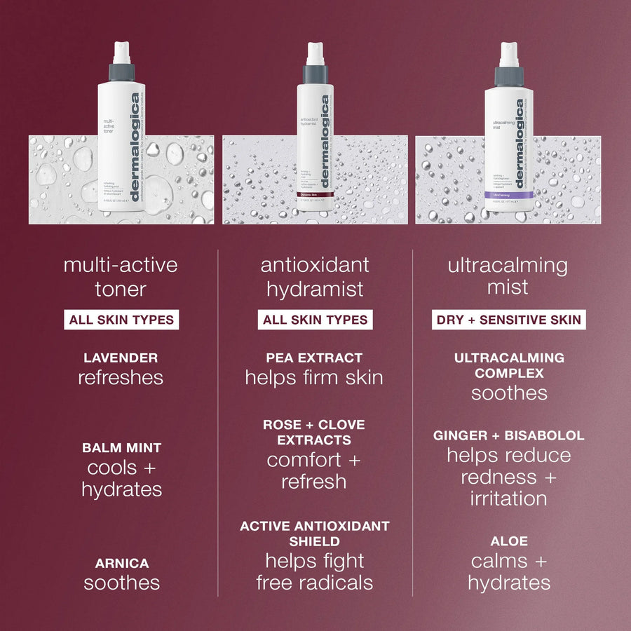 dermalogica toners antioxidant hydramist toner