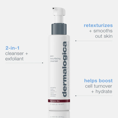 skin resurfacing lactic acid cleanser