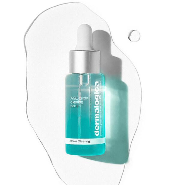 dermalogica facial oils and serums 30 ml age bright clearing serum