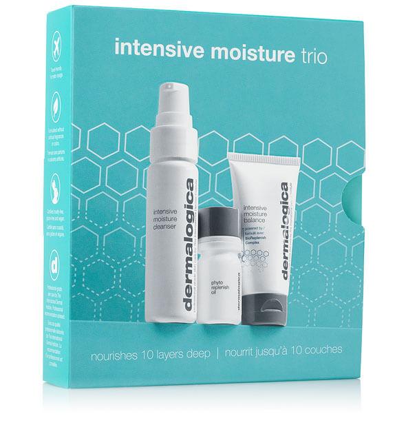 dermalogica skin kits and sets each intensive moisture trio